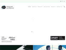 Tablet Screenshot of lexanegypt.com